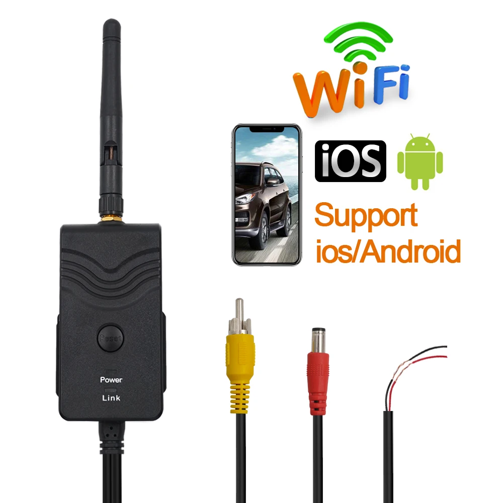 Ретранслятор сигнала Wi Fi для беспроводной камеры заднего вида iPhone IOS 4 3 13 и Android 2