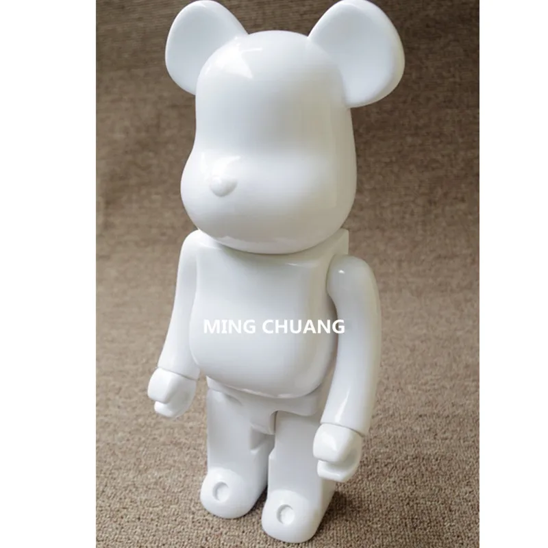 11 Inches Be@rbrick 400% Bearbrick Gloomy Glue pieces DIY Graffiti BB Vinyl Action Figure Collectible Model Toy BOX D173