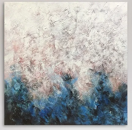 

Abstract canvas painting quadro cuadros decoracion nordic style texture navy color wall art pictures for living room wall decor