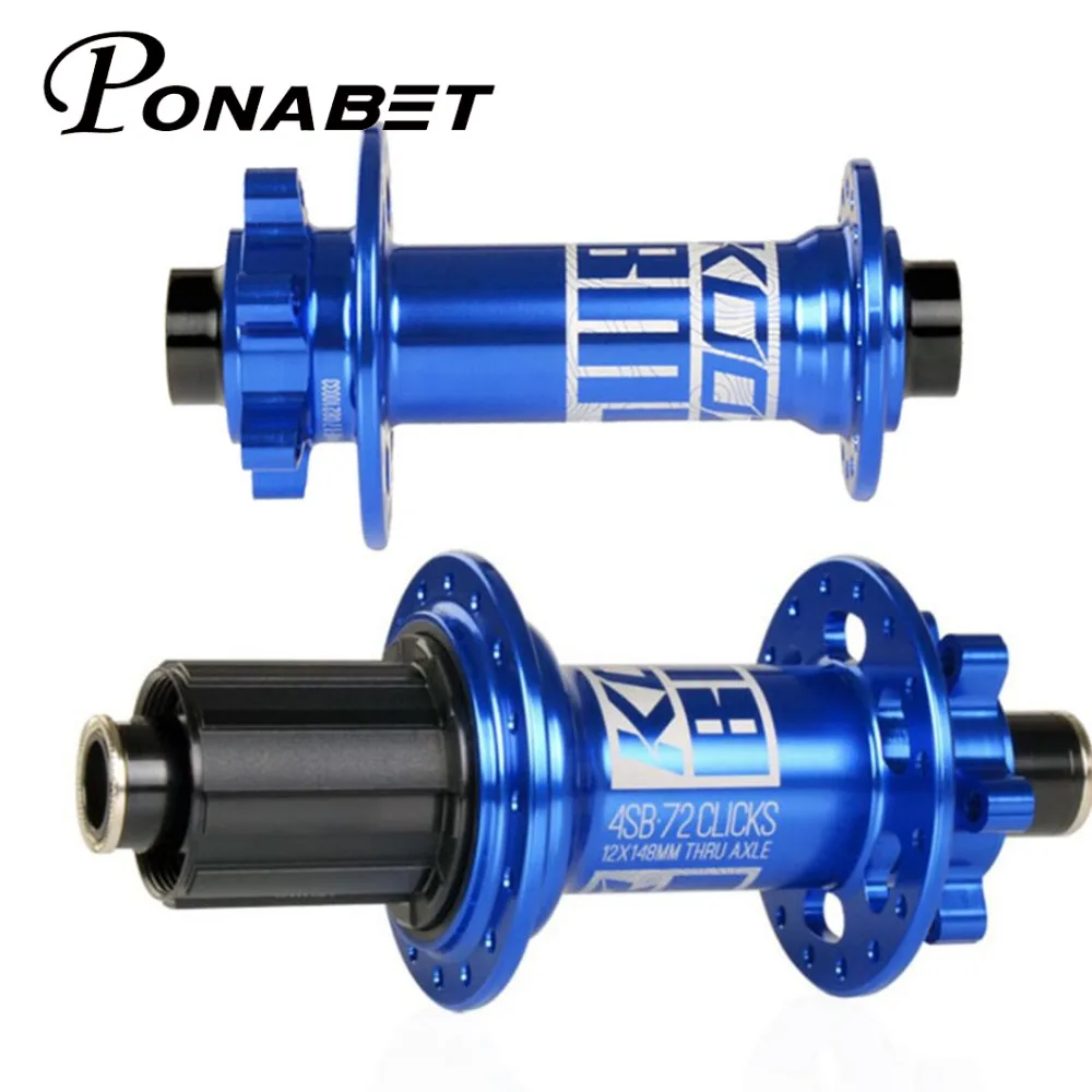 Велосипедная ступица PONABET Koozer Boost XM440 MTB передняя велосипедная 15x110 мм Задняя 12x148