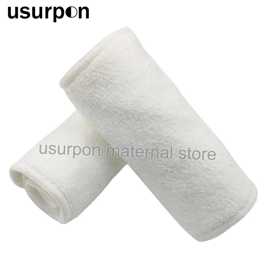 

[usurpon] 1 pc Baby cloth diaper microfiber insert for baby nappy washable newborn diaper insert absorbent diaper insert