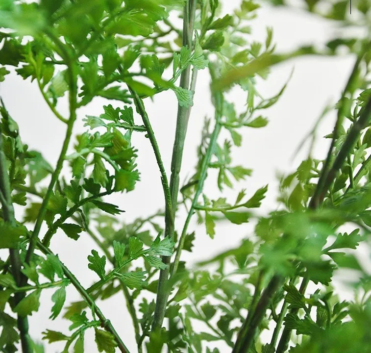 Ceny 75CM nowy wysokiej jakości sztuczna duża paproć trawa roślina drzewiasta paproć trawa fałszywa roślina doniczkowa wystrój domu wystrój ogrodu roślina dekoracyjna drzewo