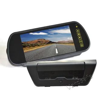 

Vardsafe VS150NK | Replacement Reverse Backup Camera + 7 Inch Clip-on Rear View Mirror Monitor for Ford F150 (2015-2017)