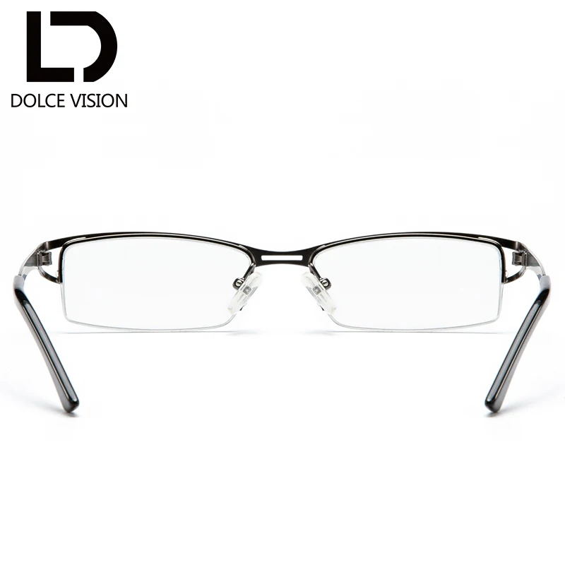Qualität Business Klare Halb Rezept Dolce Vision Col002 Männer Gläser Klassische Absolvierte Korrektur Männlichen Neue Hohe Linse Rahmen PH6xH0q