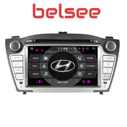 Belsee 2009 2010 2011 2012 2013 для hyundai Tucson IX35 Android 8,0 Автомобильный мультимедийный dvd-плеер gps навигации стерео аксессуары