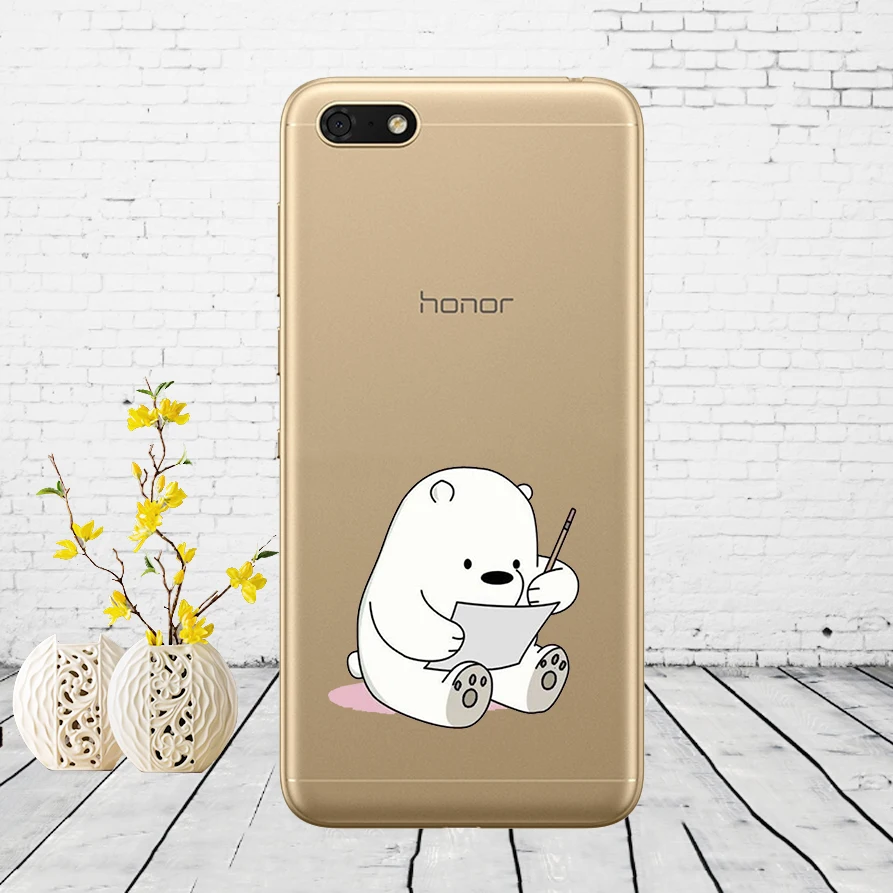 07 силиконовый чехол для huawei Honor 7A, 5,45 дюймов, мягкий чехол для телефона huawei Honor 7A 7 A, DUA-L22, русская задняя крышка, чехол-бампер - Цвет: 22