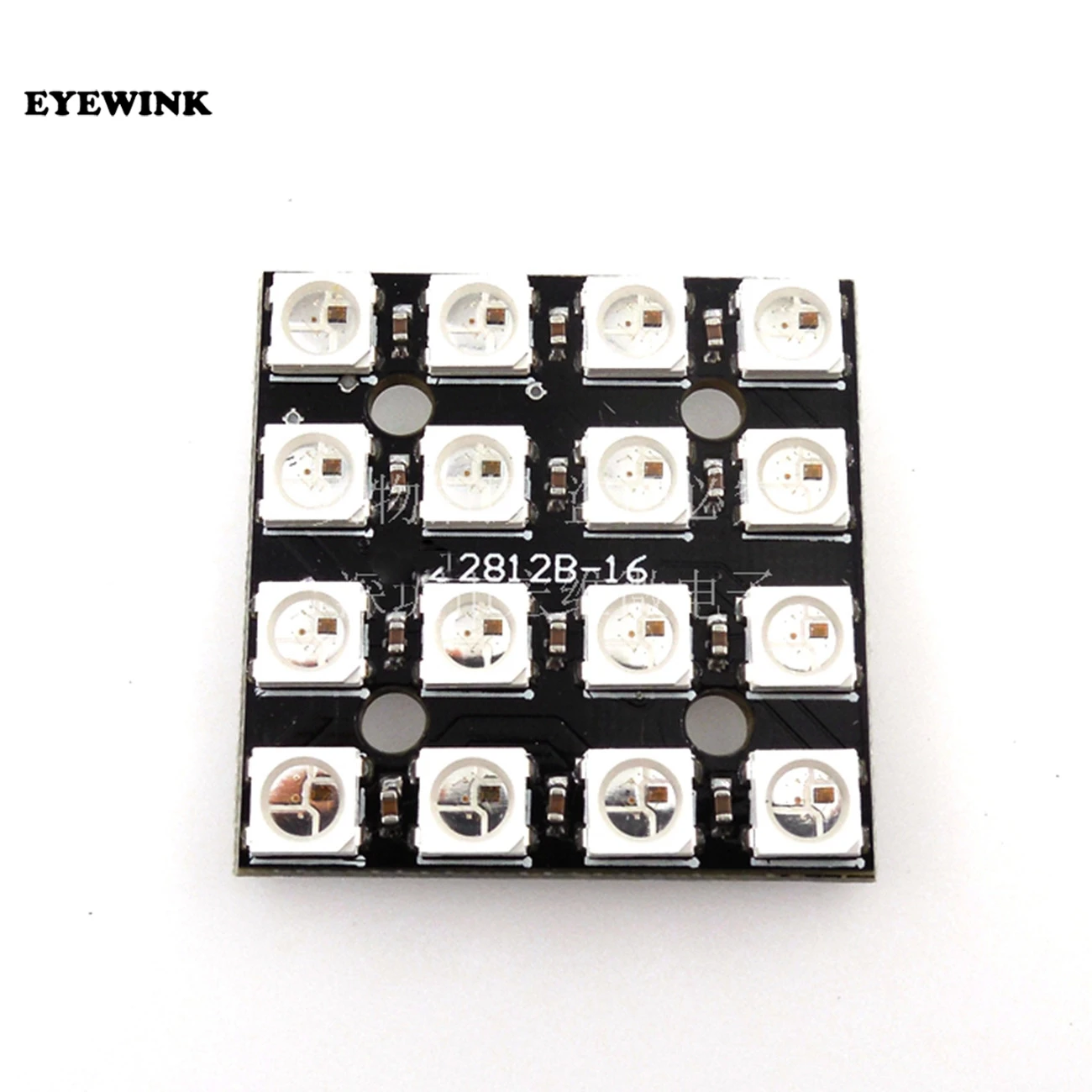 WS2812B 4*4 16 бит/8*8 64 бит полный цвет 5050 RGB Светодиодная лампа панель света WS2812 4 для