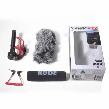 DSLR Cemara Microphone Rode VideoMic Go Video Camera Microphone for Canon  Nikon Sony Microphone Rode Go Rycote Video Mic - AliExpress Consumer  Electronics