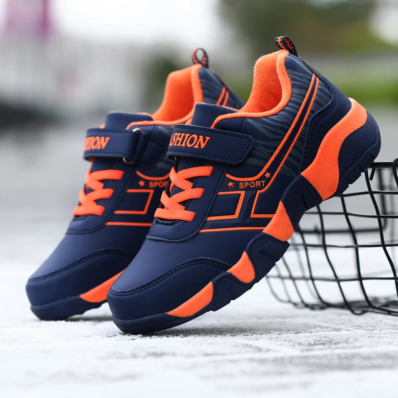 boys orange shoes
