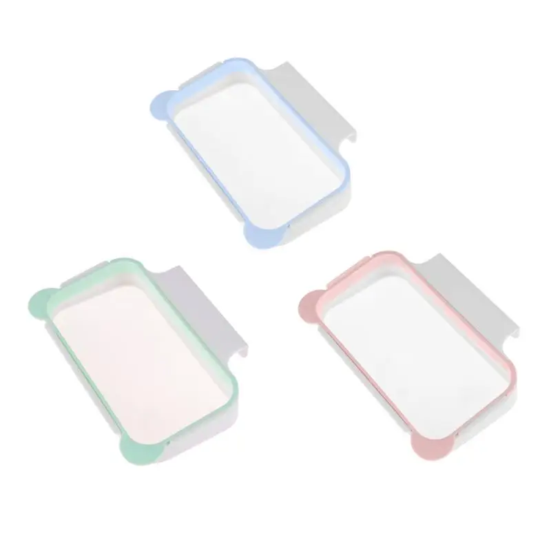 

3 fresh colors available New style Garbage Bag Holder Plastic Bracket Stand Rack Kitchen Trash Storage Hanger Kitchen Organizer