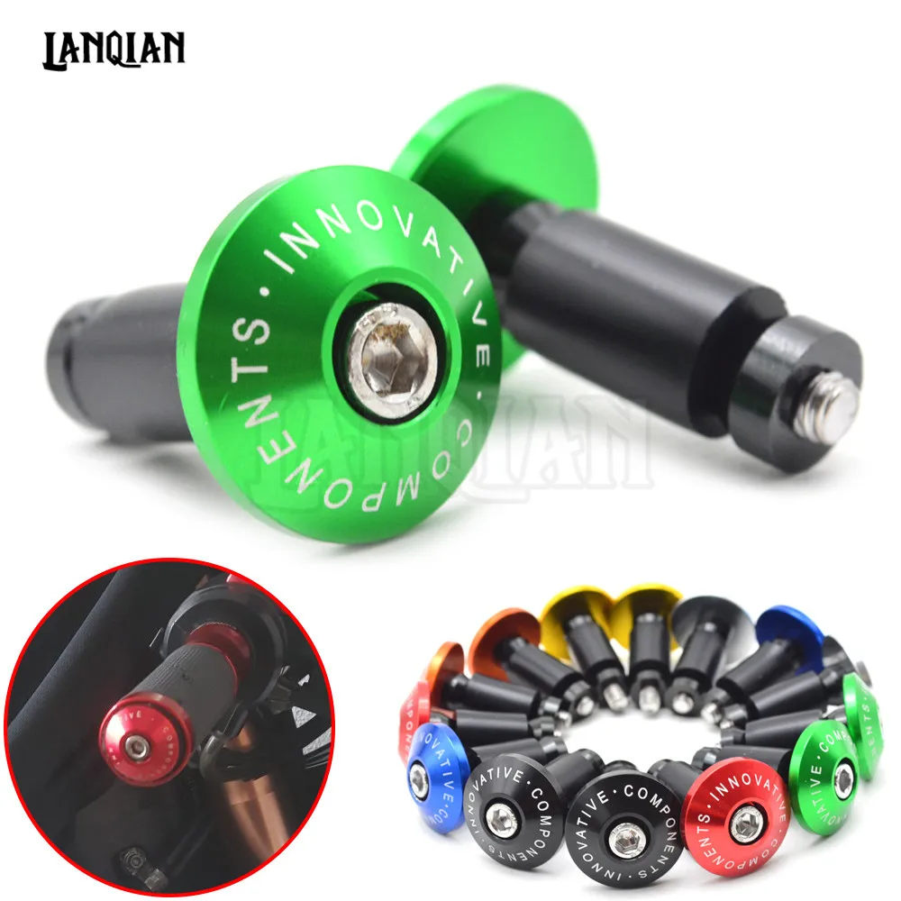 

Universal 7/8" 22/24MM motorcycle handlebar end grips Anti Vibration Silder Plug for YAMAHA XMAX 125/200/250/400 XT660 XJ6 FAZER