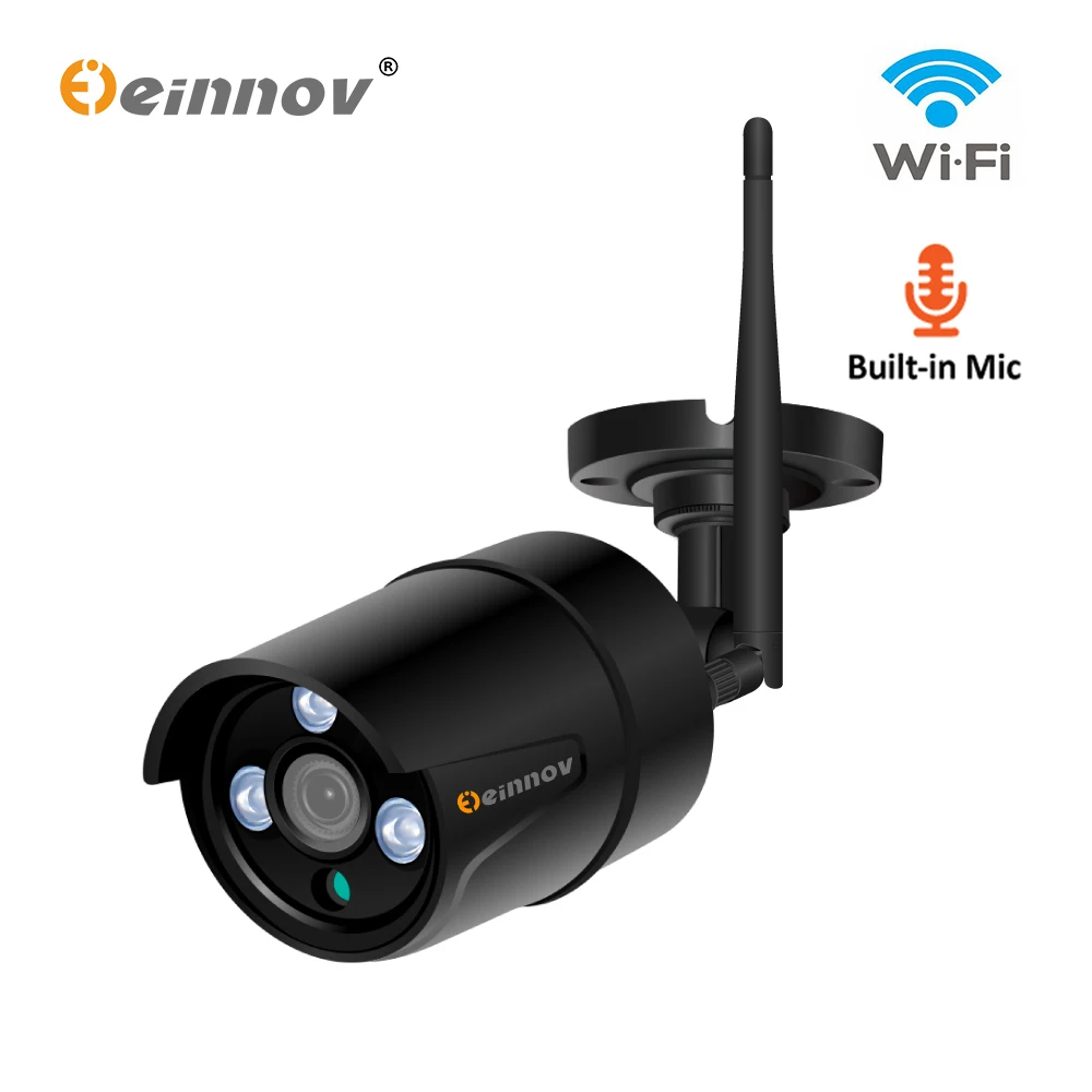 

Einnov IP Camera Outdoor Wifi Security Camera Video Surveillance Wireless HD 1080P CCTV Bullet Camara With Night Vision Onvif