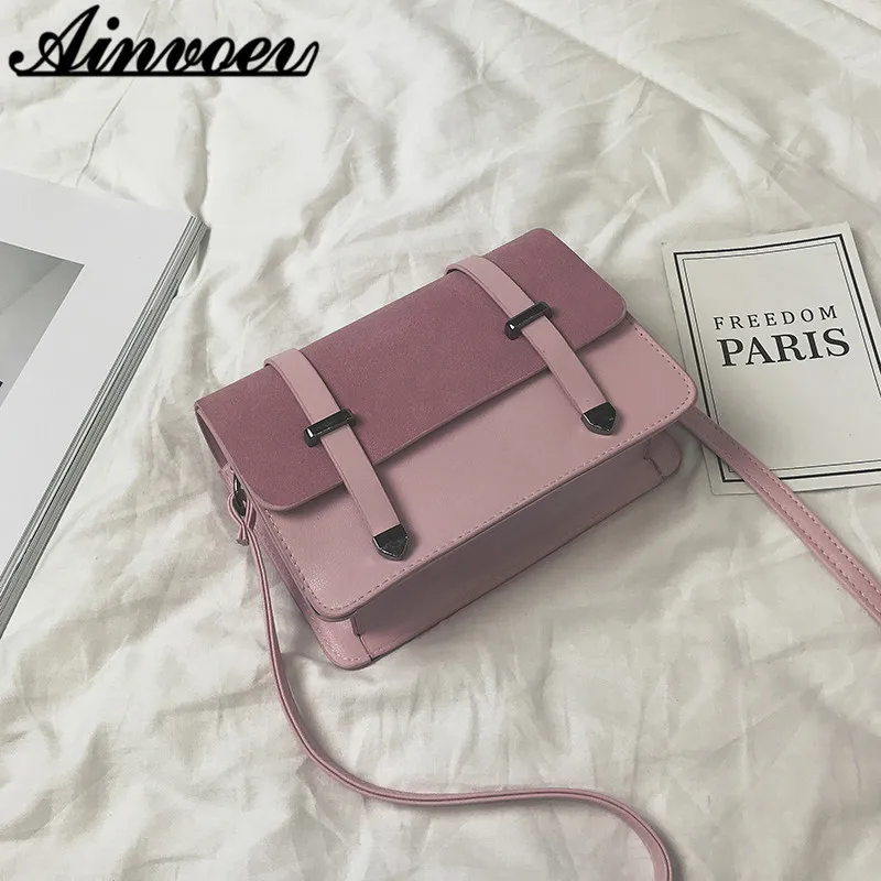 

Ainvoev Winter Fashion Woman Bag Solid Scrub Double Arrows Single Shoulder Oblique Crossbody Mobile Phone Small Portable Bag