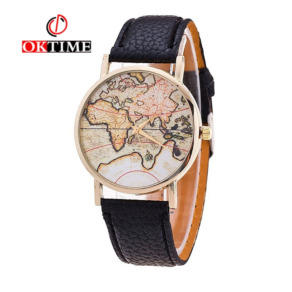 OKTIME 2019 New Stylish Quartz Women Watch Casual Fashion ...