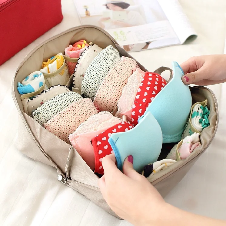 2015 New!Travel accessories women bra holder underwear organizer bags