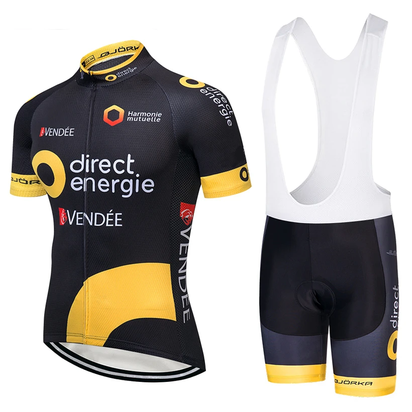 

2019 TEAM PRO Direct data cycling jersey bibs shorts suit Ropa Ciclismo Mens summer quick dry BICYCLING Maillot wear