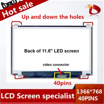 

High quality A+11.6'' lcd matrix screen 1366*768 B116XW03 V.2 N116BGE-L41 N116BGE-L42 For Acer 756