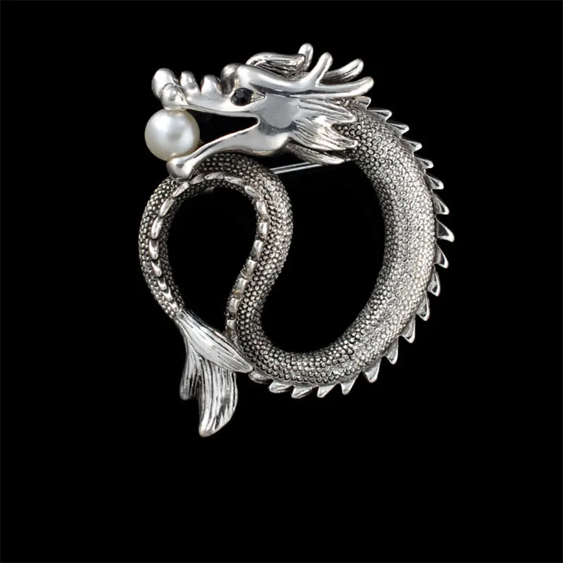 1pcs Classic retro Jewelry Pin Brooch Burst Zodiac Dragon Ram Head Brooches Badge Men And Women Suit Hijab Lapel pin accessories 1pcs Classic retro Jewelry Pin Brooch Burst Zodiac Dragon Ram Head Brooches Badge Men And Women Suit Hijab Lapel pin accessories