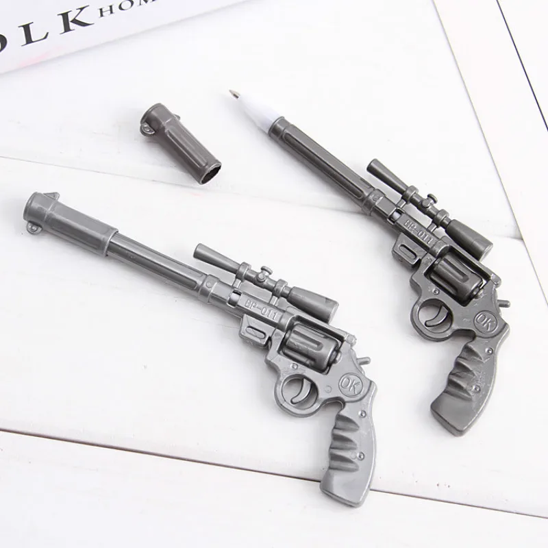 

1pcs kawaii Marker Pens cute cartoon Pistol model office Stationery DIY Graffiti Art Marker sign signature pen