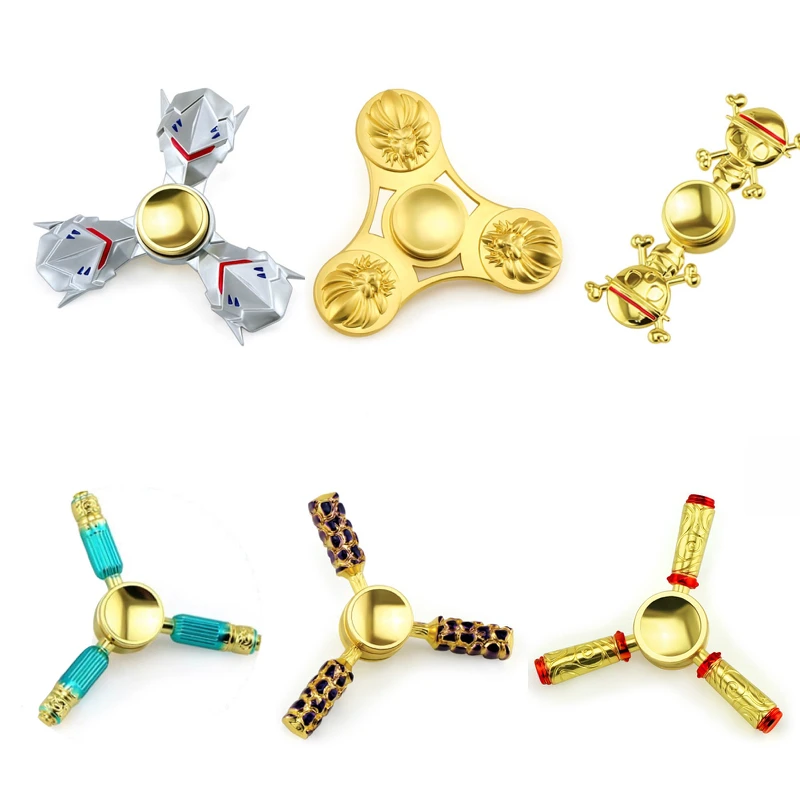 

Hot Fidget Spinner EDC Metal Bearing Triangle Hand Fidget Toy Gyro For ADHD, Anxiety, & Autism Adult Kid Stress Wheel