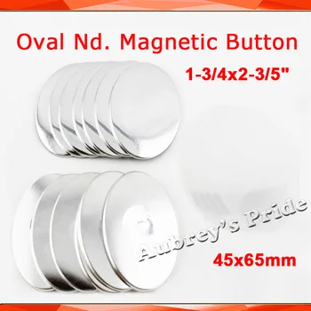 

Oval 45x65mm 100 Sets NEW Fridge Dialog Box Nd. Strong Magnetic Badge Back Button Maker Supply Materials