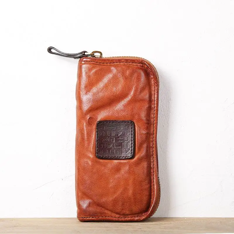 Goede GUMST Merk Portemonnee Vrouwen Echt Leer Dame Portemonnees Hoge Kwaliteit Dames Portemonnee Lange Vrouwelijke Portemonnee Carteira Feminina