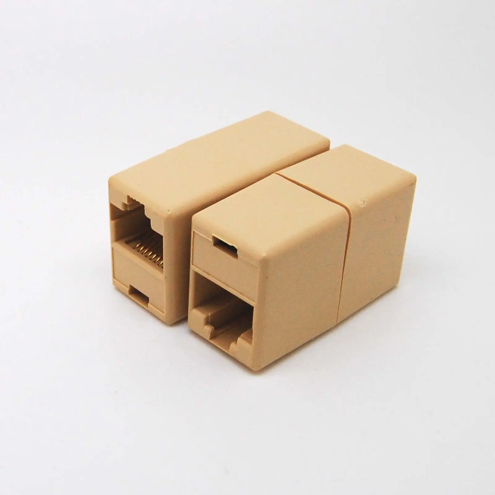 10 шт. RJ45 сетевой кабель Столярный Соединительный разъем удлинитель для головок Cat5 Cat5e Cat6 RJ-45 femalenew