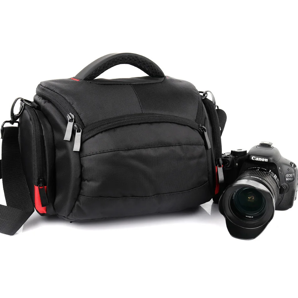 Kopen Hoge Capaciteit Waterdichte DSLR Camera Bag Case Voor Nikon D3400 D5300 D7200 D3300 D810 D90 P900 B700 Sony alpha A7II a9 Canon Bag