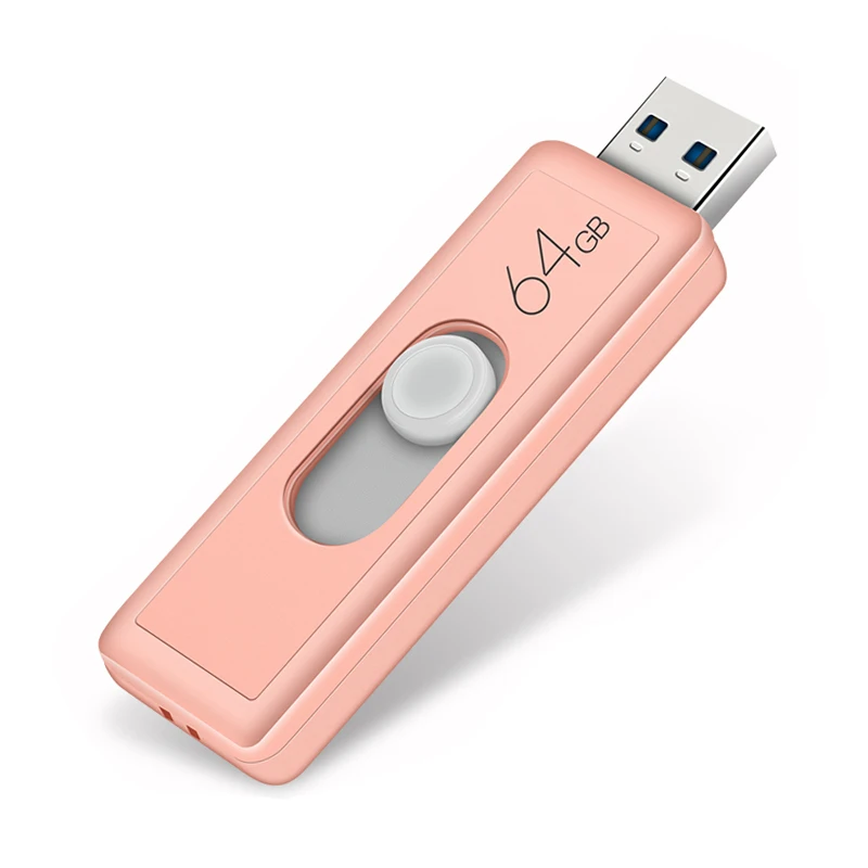 

Super Speed USB 3.0 128GB USB Flash Drive Push And Pull Pendrive 3.0 64GB Pen Drive 32GB Real Capacity U Stick Dropship