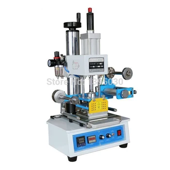

220V Automatic Stamping Machine,leather LOGO Creasing machine,pressure words machine,LOGO stampler,name card stamping machine