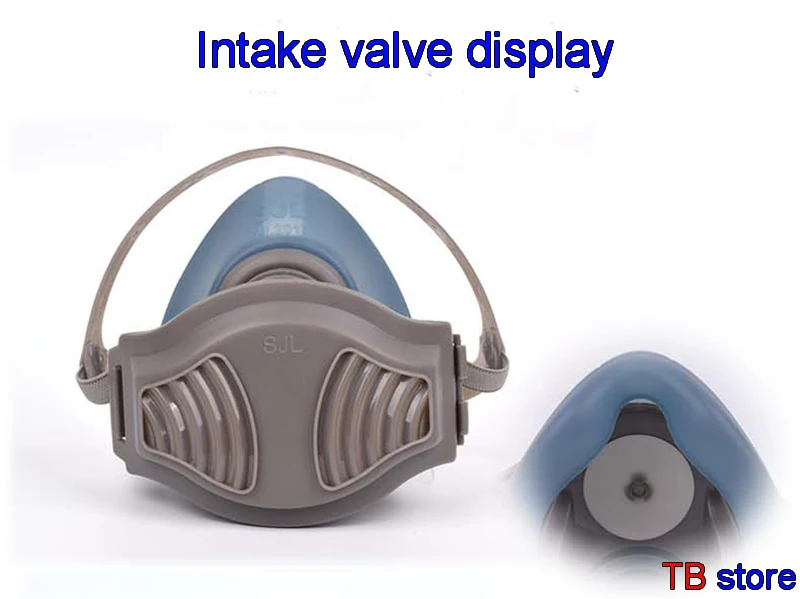 SJL Респиратор маска Новый Силикагель Удобная Респиратор маска от пыли шахтного камень полировки пыли маска