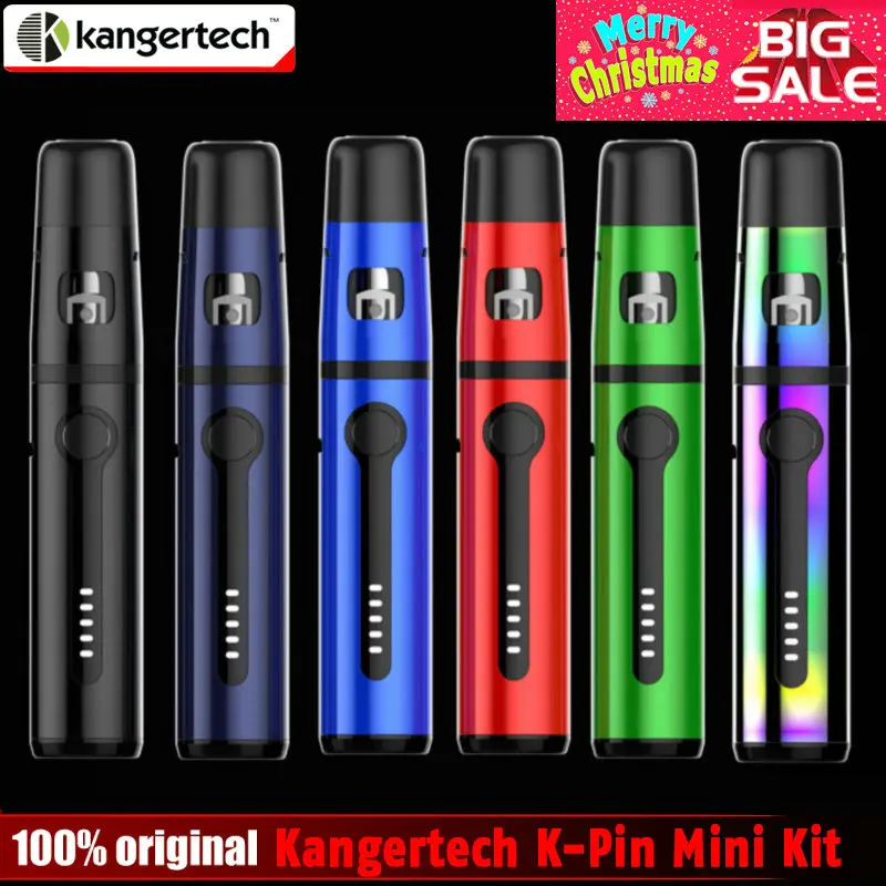 

Original Kangertech K-Pin Mini All-in-One Starter Kit 2ml Tank with 1500mAh Battery Kanger Kpin Mini Vape kit Fit SSOCC coil