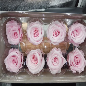 

Mother's Day gifts preserved flowers 8pcs/lot flower wholesale immortal rose diy eternal life flower material 4-5cm