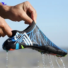 Пары водных видов спорта акваобувь сникерсы Для мужчин Для женщин пляжные шлепанцы для серфинга Upstream обувь легкие спортивные River обувь для плавания