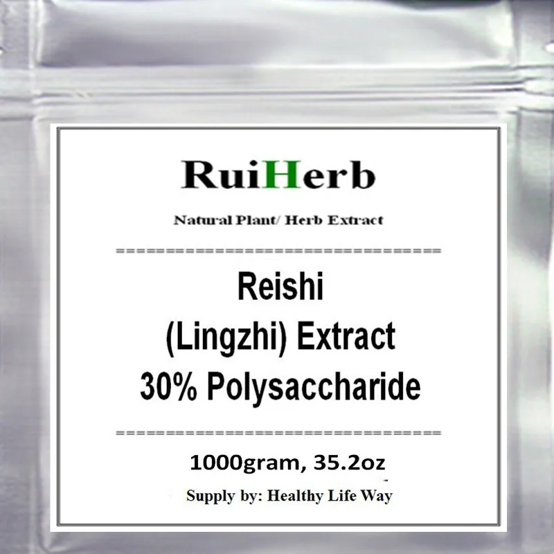 

1000gram Reishi Extract with Active 30% Polysaccharides Powder free shipping
