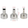 JCD hot air gun Handle Bracket with 3Pcs Nozzle soldering station welding Rework Station Upgraded from 8586 858D 8858 6