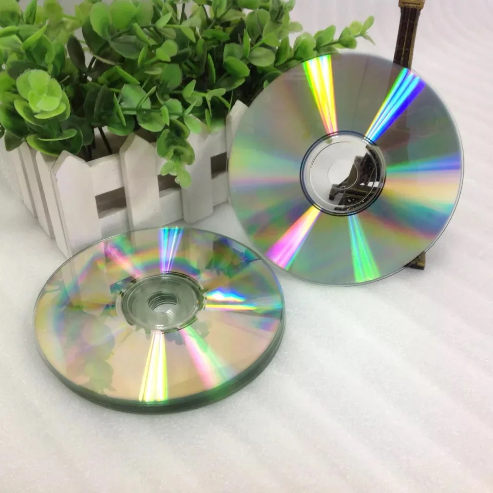 Оптовая продажа 5 серебряных дисков для печати на задней поверхности 700 Мб 52x
