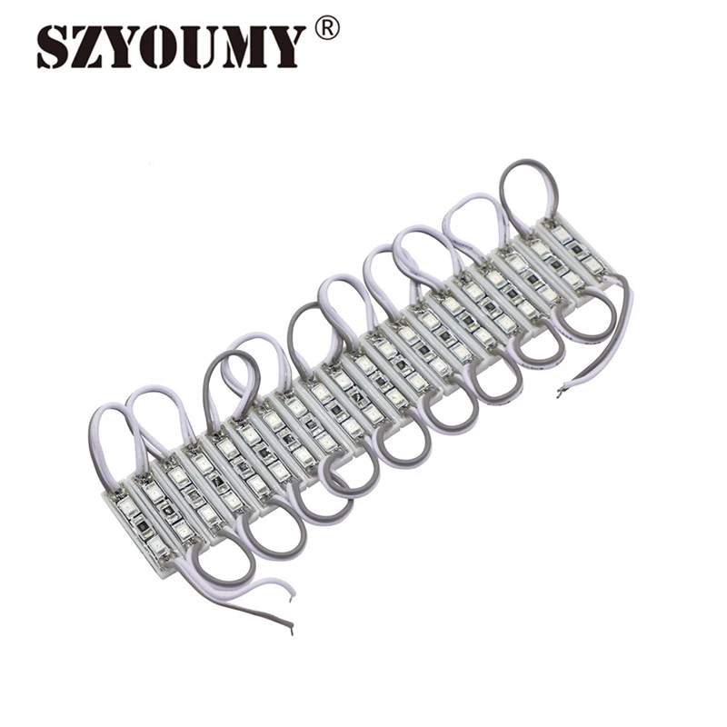 

SZYOUMY 5000 Pcs SMD 2835 2 LED Module DC 12V Waterproof Display Modules For Advertising Light Words Back Light Oxes
