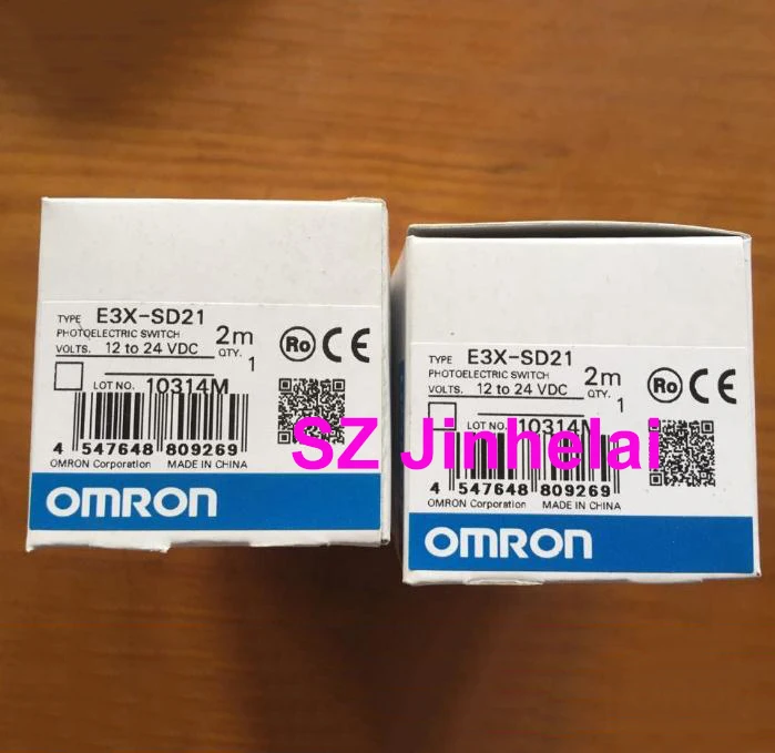

Authentic original E3X-SD21 OMRON Photoelectric switch 12-24VDC 2M
