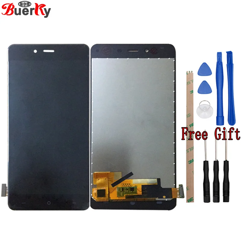 

BKparts OLED For Oneplus X E1003 E1001 LCD Display Touch Screen For One Plus X 1+ LCD Digitizer Complete Assembly