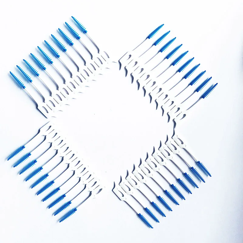 

Dropshipping Tooth Cleaner Oral Clean 40 Pcs Soft Silicone Massage Toothbrush Toothpick SMJ