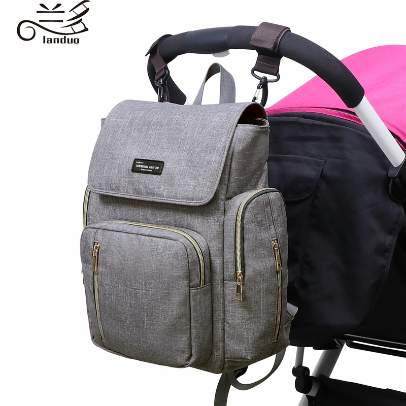Новейшая LAND Mommy сумка для подгузников большой емкости рюкзак для подгузников сетка сумки удобная детская сумка для прогулки с ребенком MPB81