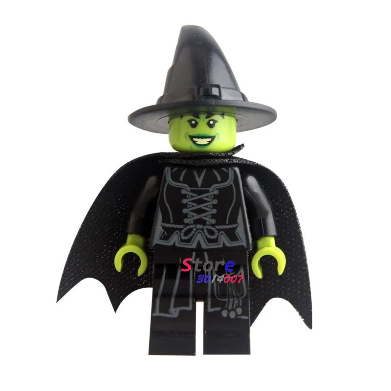 

Single star wars super heroes marvel dc Wizard of Oz Wicked Witch building blocks models bricks toys for children kits