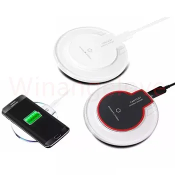 

Crystal Wireless Charger For Samsung S6 Edge s7 edge s8 plus for iphone 8 X Fantasy High Efficiency Crystal wireless charger