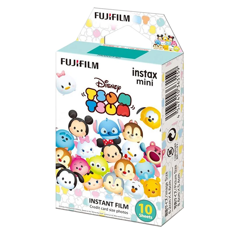 Пленка Fujifilm Instax Mini Dis Tsum Instant 10 для 7s 8 8+ 9 25 50s 70 90 300 Share SP-1 2 3