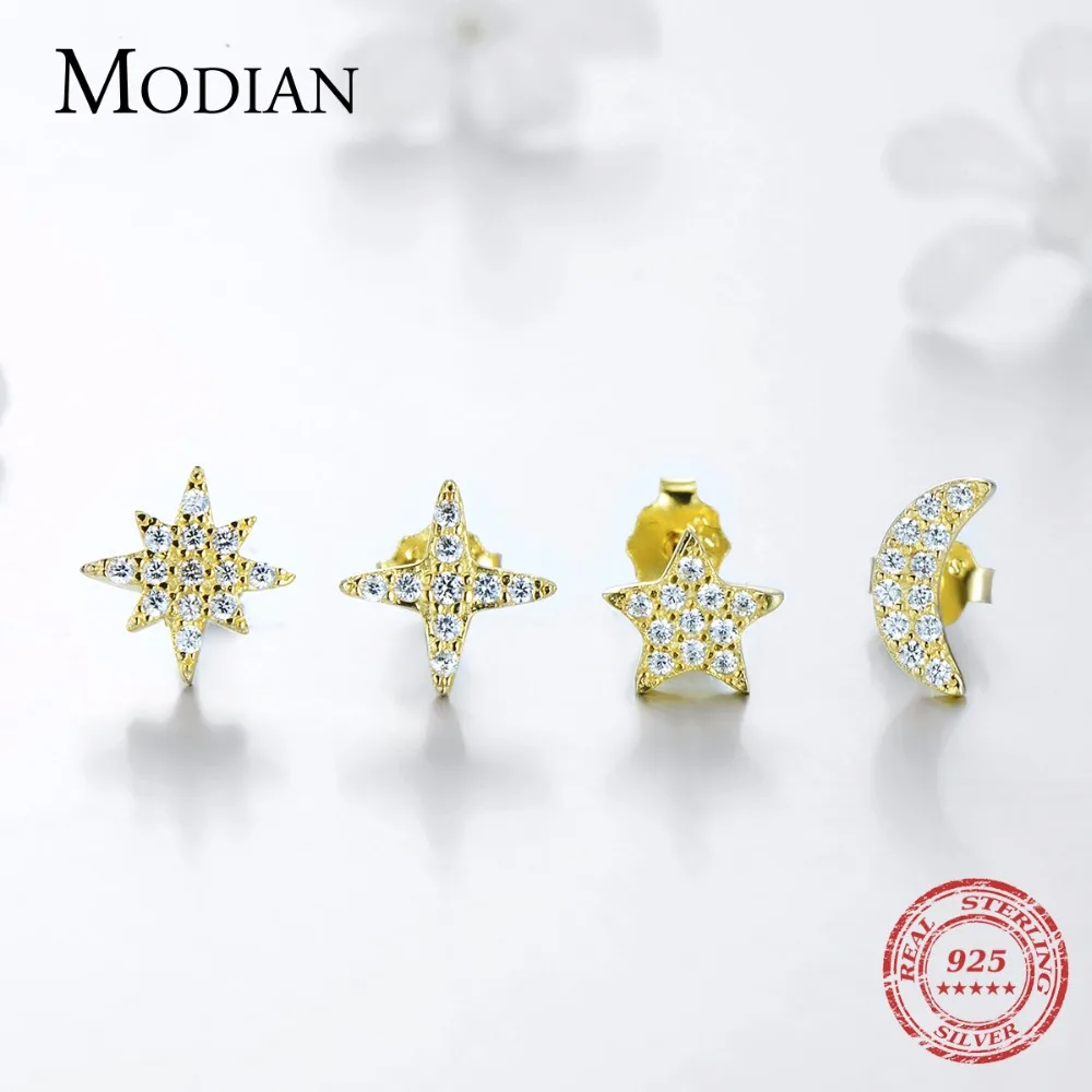 MODIAN Лидер продаж Подлинная 925 стерлингового серебра с милой 9 Стиль небольшие