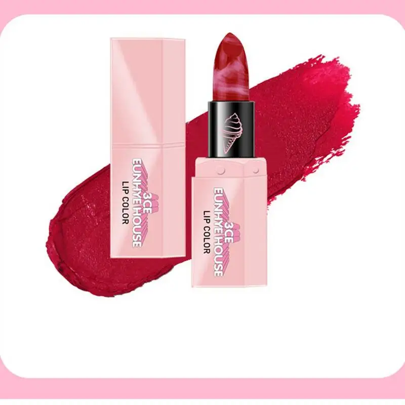 

1pcs Matte Lipstick Makeup Moisturizing Ice Cream Lipstick Waterproof Long Lasting Lips Cosmetics Easy To Carry Matte Lipsticks