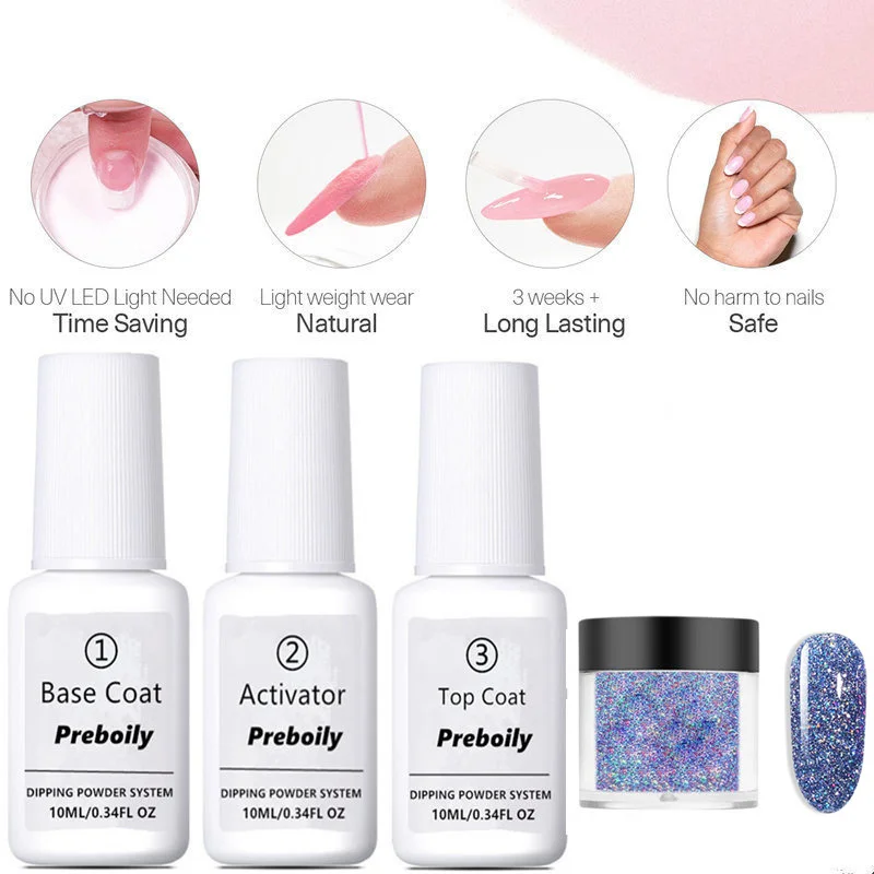4 шт./компл. лазерный Nail Art Dip порошок для Цвет натуральный сухой без лампа для лечения Ногтей, Системы порошок Гелевые Ногти украшения - Цвет: 4pcs Set22