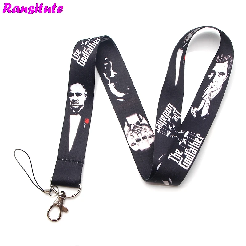 Брелок R160 God Father Key Lanyard ID Badge Holder Phone Neck Strap с брелоком|Ремешки для телефонов| |