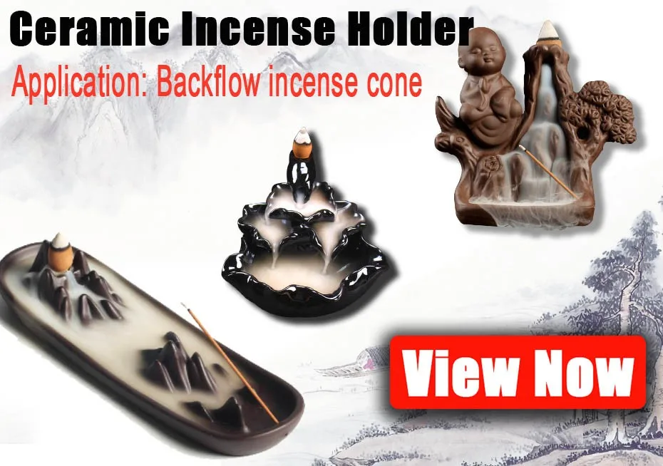 Ceramic incense holder